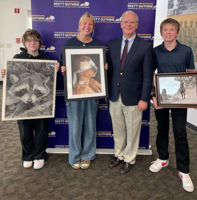 SWMS student places second in 2024 Congressional Art Competition