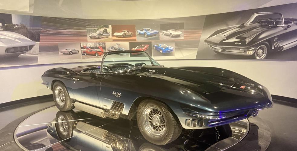 A 1961 Mako Shark is featured in the National Corvette Museum's latest exhibit