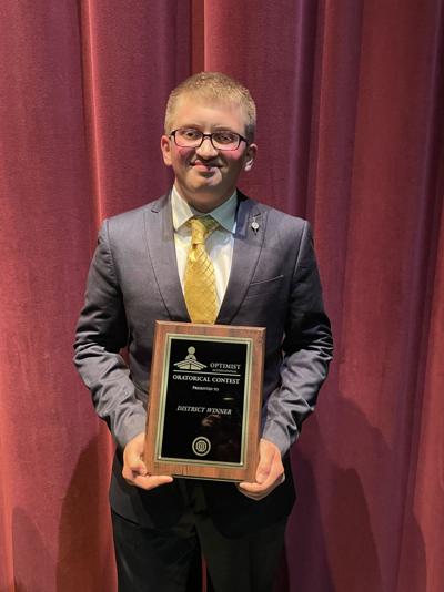 Martin finishes second in oratorical competition