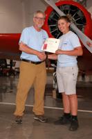 Cadet completes first solo glider flight