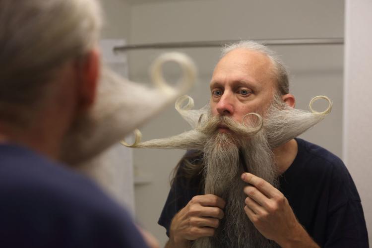 Florida Man Only Shaves Half of 'Giant Beard' for Wild Driver's