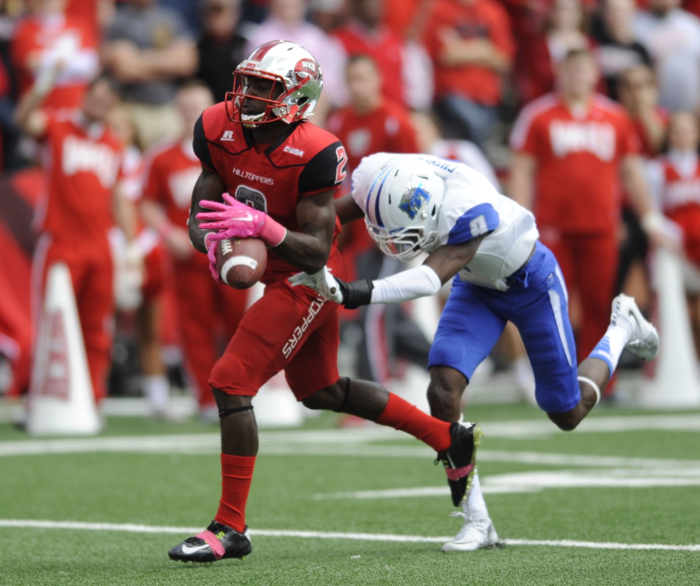 WKU Football on X: #MilestoneTracker Taywan Taylor breaks another WKU  record!  / X