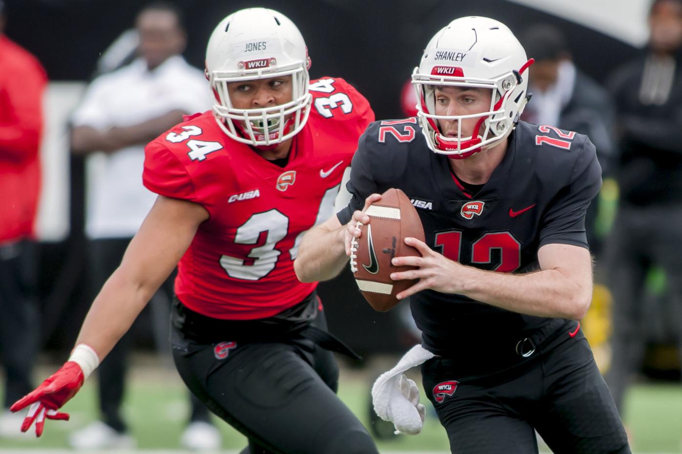 Downfield throws, defense's takeaways highlight Hilltopper spring game