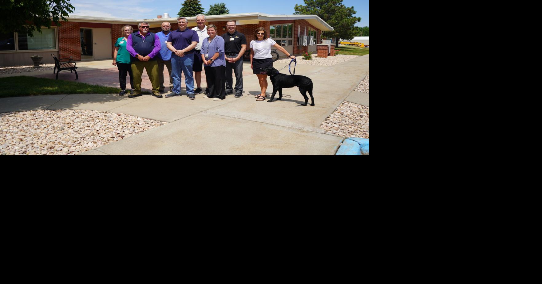 Greater Sturgis LifeCare Foundation helps refresh entrance at Sturgis long-term care facility
