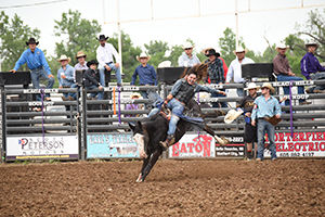 South Dakota High School Rodeo Finals action