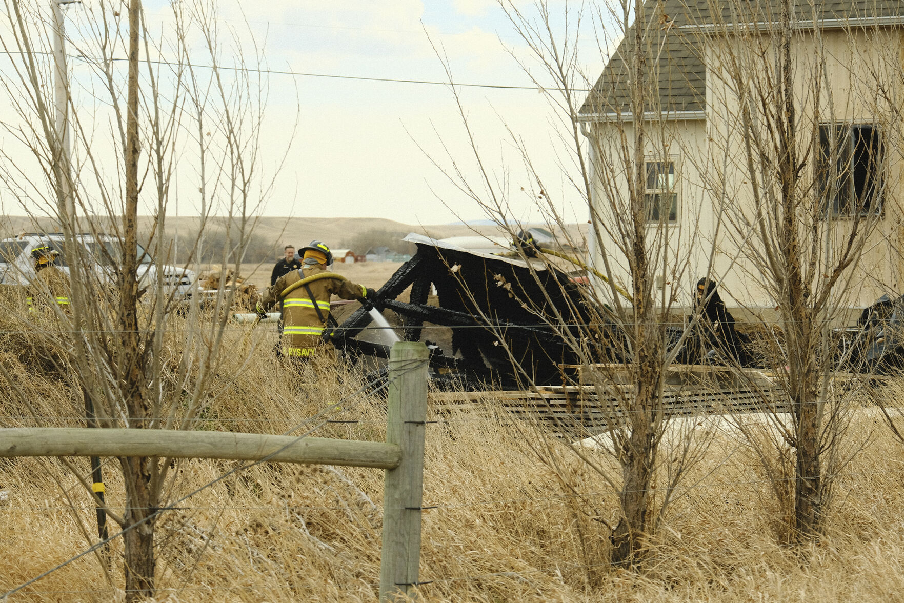 Structure fire in Belle Fourche results in total loss of structure ...