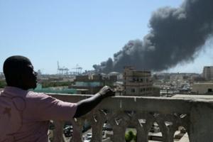 Drone strikes rock Port Sudan in third day of attacks