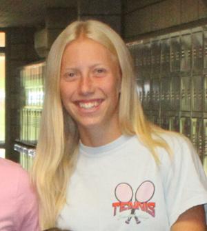Three Spartans earn placings at State A tennis tournament