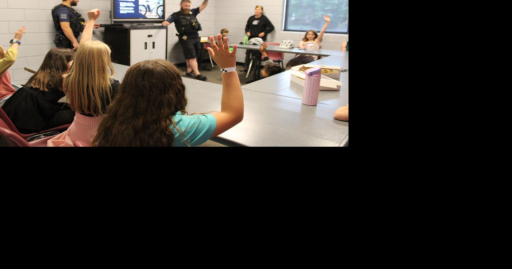 Belle Fourche PD’s summer cycling club takes engaged approach to youth bike safety
