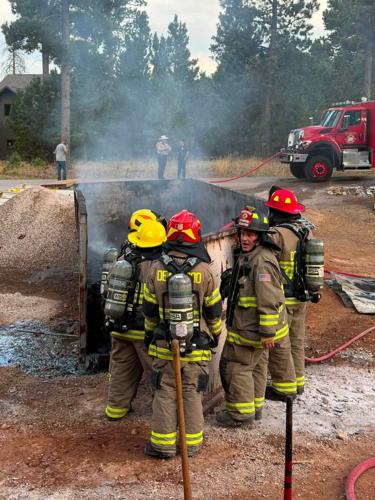 Stain-soaked rags spontaneously combust, starting Deadwood dumpster ...