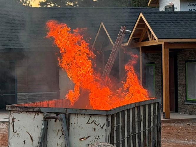 Stain-soaked rags spontaneously combust, starting Deadwood dumpster ...