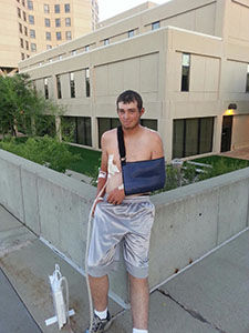 Teen recovering at home after life-threating tractor accident | Local ...