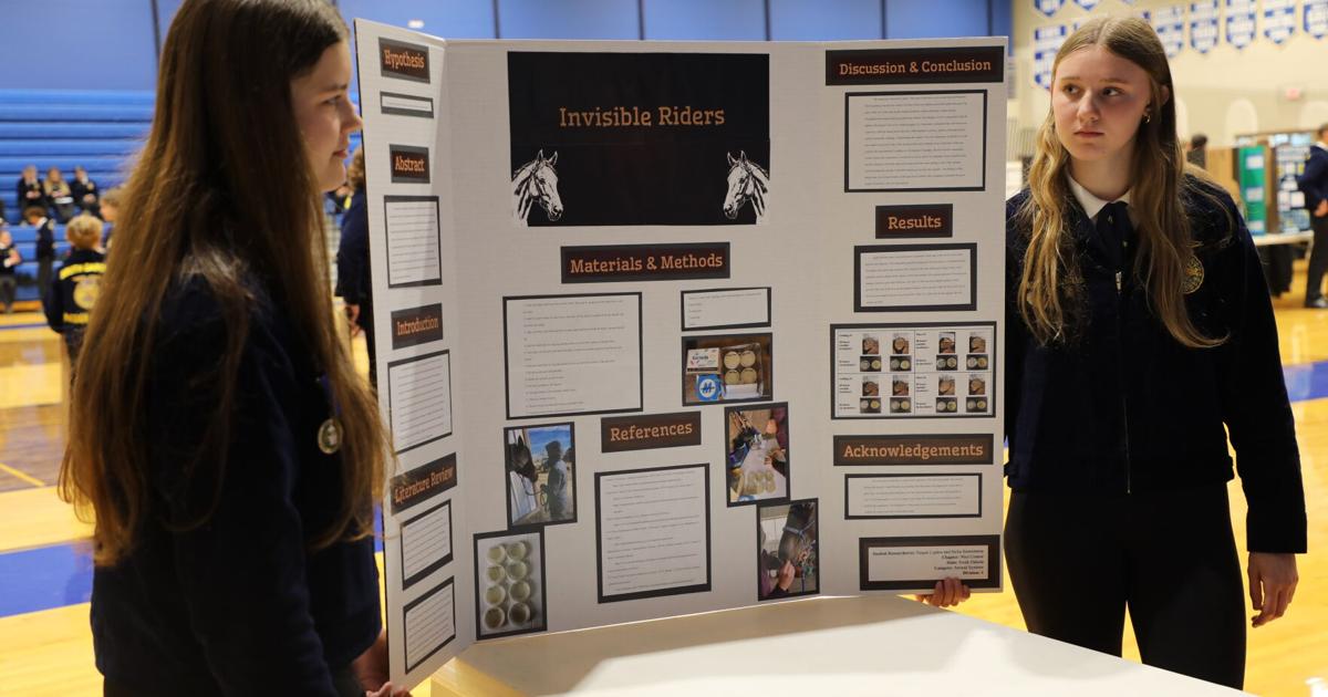 275 students present projects at statewide FFA agriscience fair | Local ...