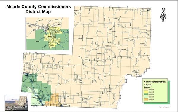 Meade County working to reconfigure commission districts