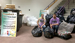 BHSU collects more than 300 pounds of waste during nationwide recycling competition