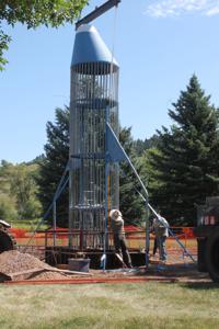 Work on the rocketship lifts off as contractors break ground | Local ...