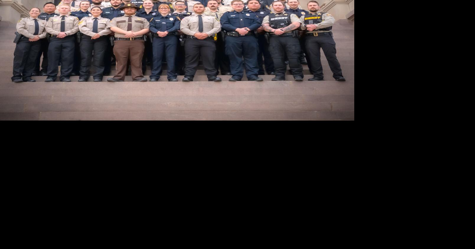 Jackley honors graduates of basic telecommunicator certification course