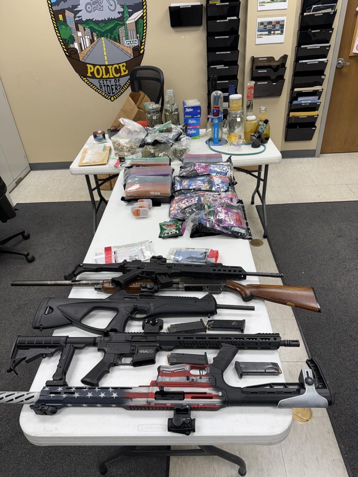Local police departments execute search warrant, seize drugs and ...
