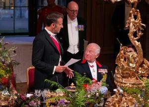Macron wraps up UK state visit with defence pact 'reboot'