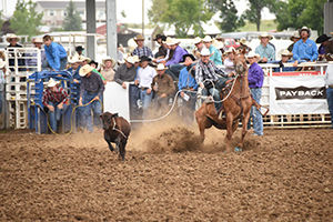 South Dakota High School Rodeo Finals action