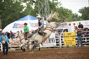 South Dakota High School Rodeo Finals action