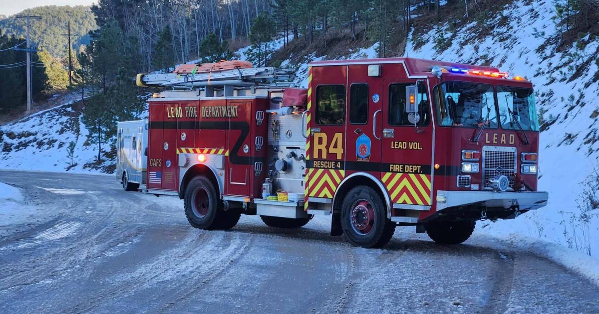 Lead Fire Lab Lead Fire Department reminds drivers to be aware of icy conditions ...
