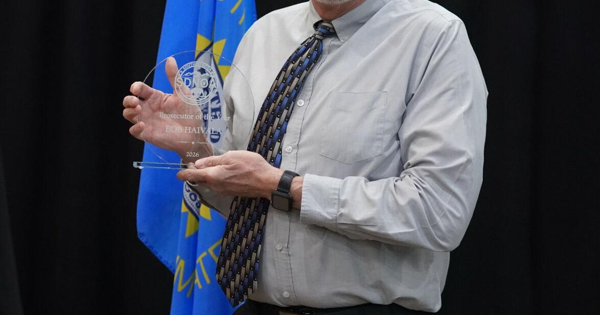 Haivala awarded SD Drug Prosecutor of the Year at DCI conference
