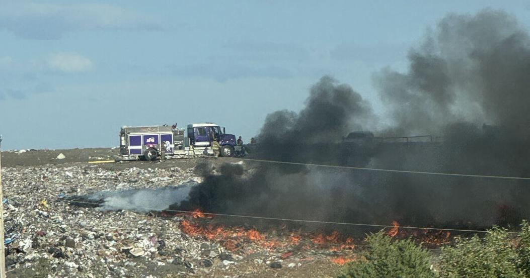 Lithium ion batteries possible cause  of fire at BF landfill