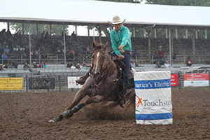 South Dakota High School Rodeo Finals action