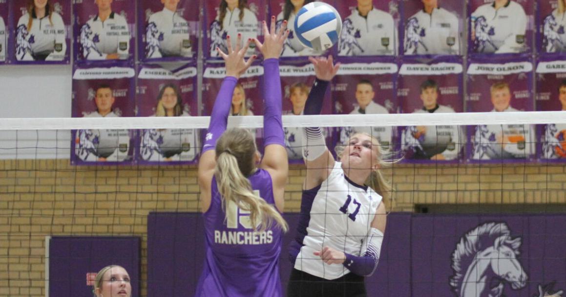 Belle Fourche volleyball team struggles against Harding County