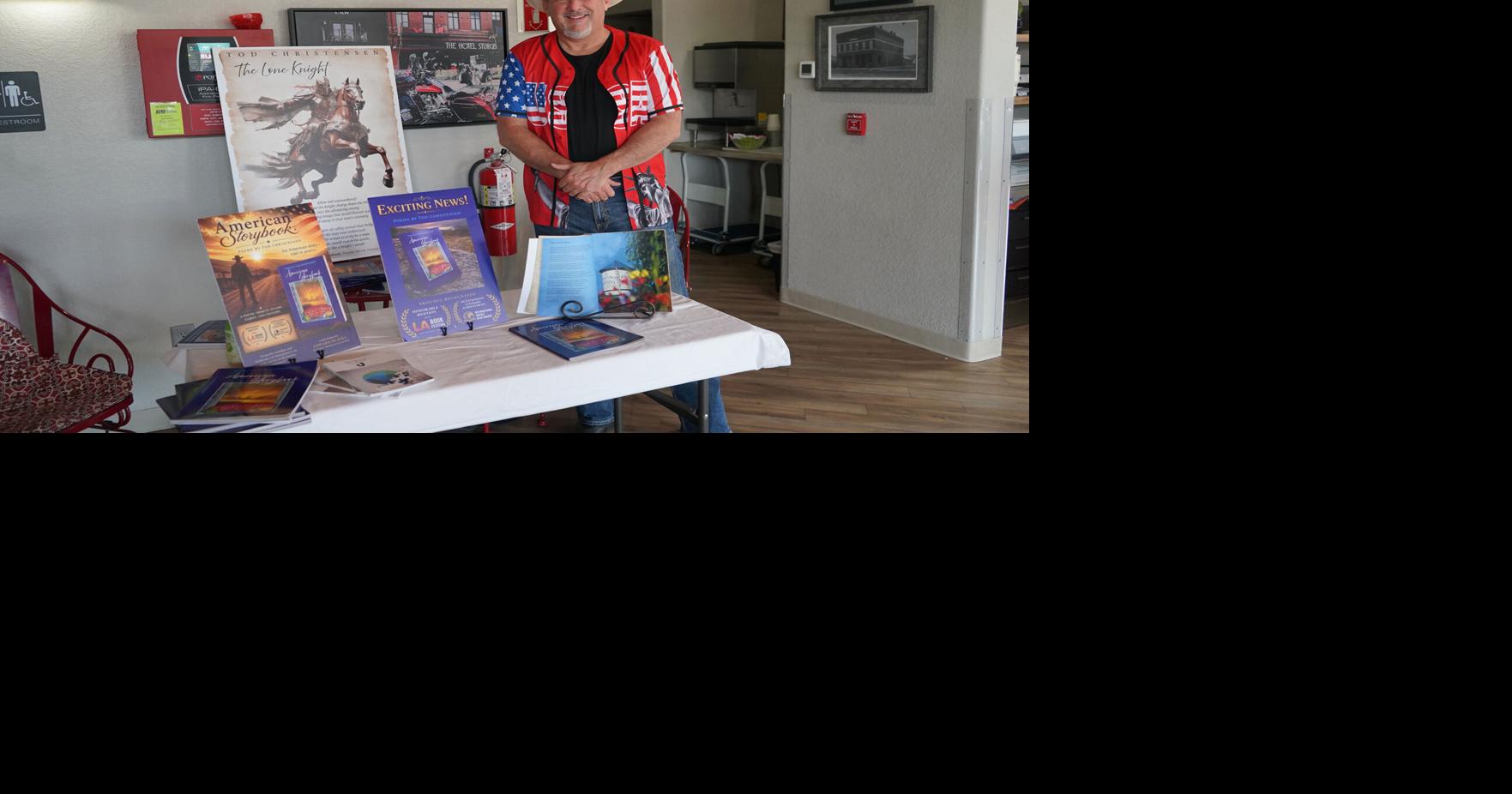 Christensen returns home for book signing, shares stories that connect generations