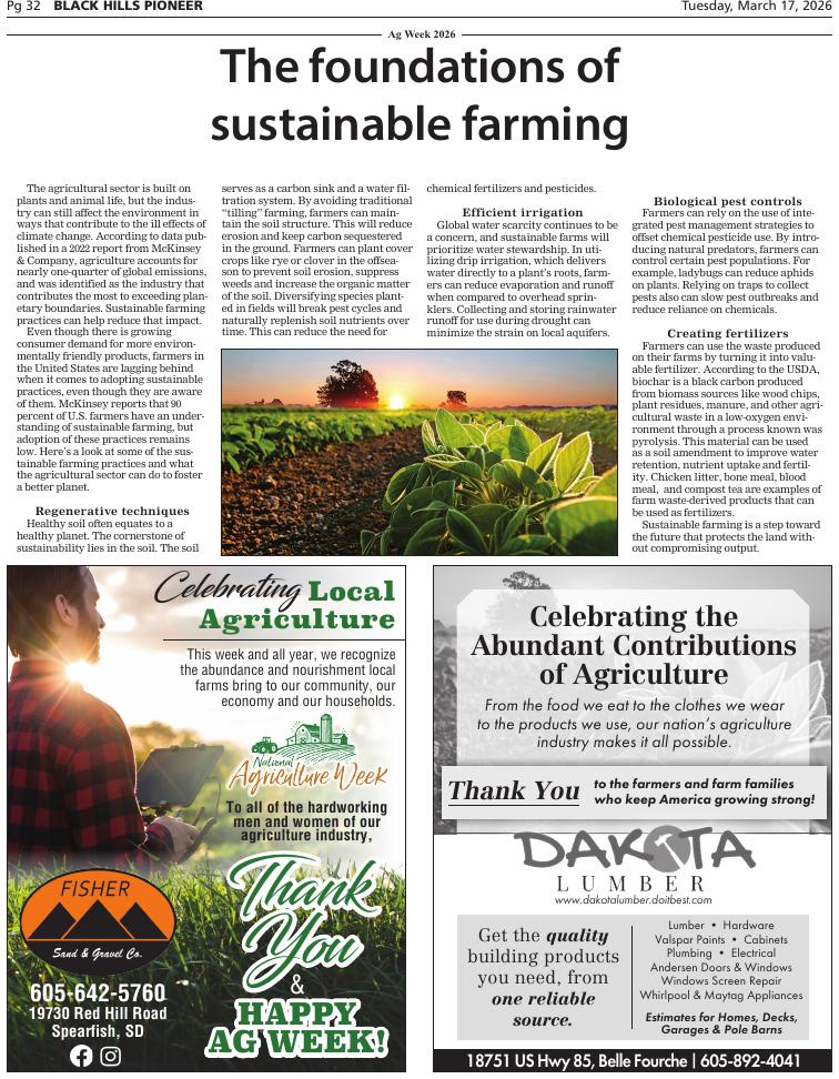 Page 32 | E-Edition | bhpioneer.com