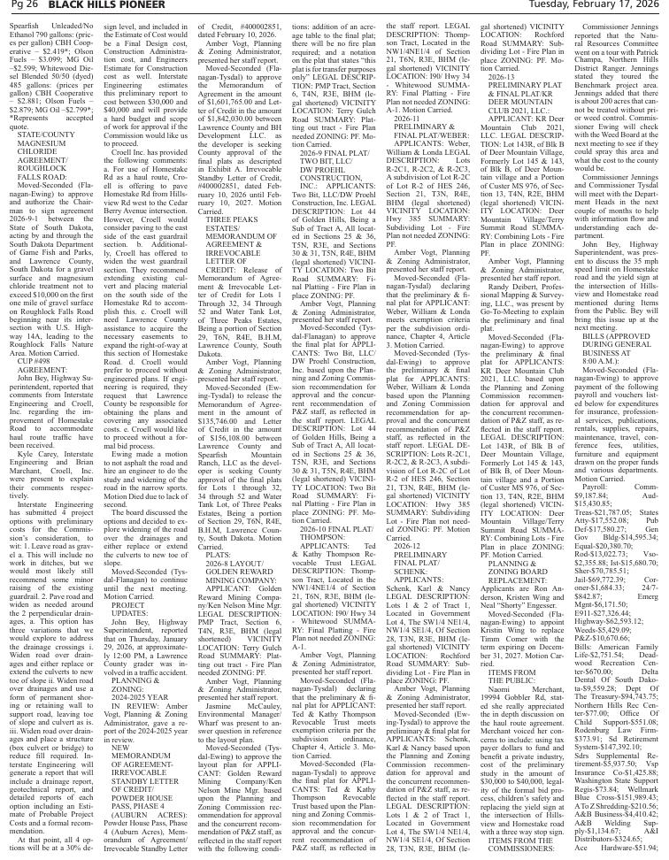 Page 26 | E-Edition | bhpioneer.com