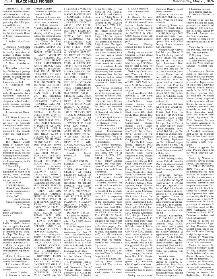 Page 34 | E-Edition | bhpioneer.com