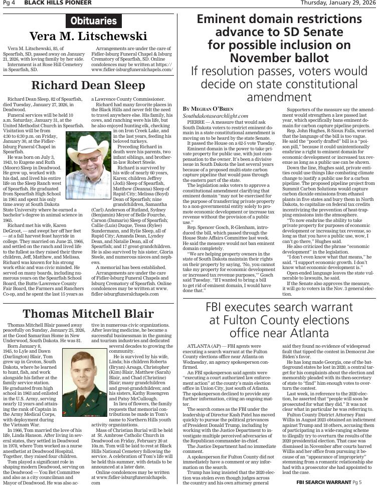Page 04 | E-Edition | bhpioneer.com