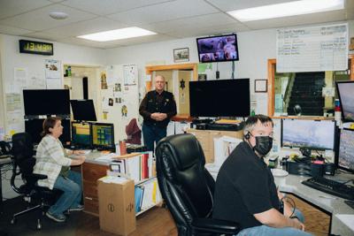 A day in the life at the Sweet Grass County dispatch office