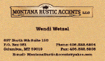 Montana Rustic Accents