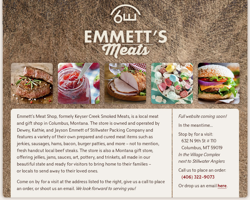 Stillwater Packing Company Emmett's Meats