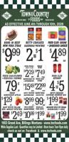 Town & Country Foods Billings - Ad from 2026-06-04