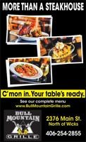 MORE THAN A STEAKHOUSE