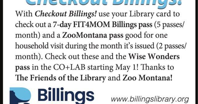 Billings Public Library - Ad from 2026-04-29