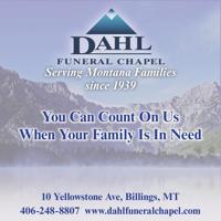 DAHL FUNERAL & CREMATION SVC. - Ad from 2026-07-12