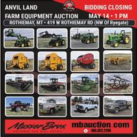 MUSSER BROTHERS AUCTIONEERS - Ad from 2026-05-03
