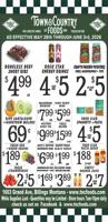 Town & Country Foods Billings - Ad from 2026-05-28