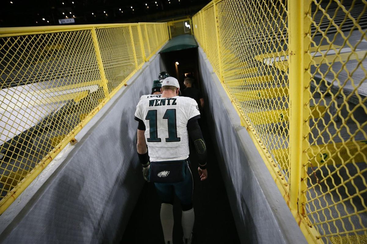 The Eagles made a big bet that Carson Wentz would be their franchise quarterback for years to come.