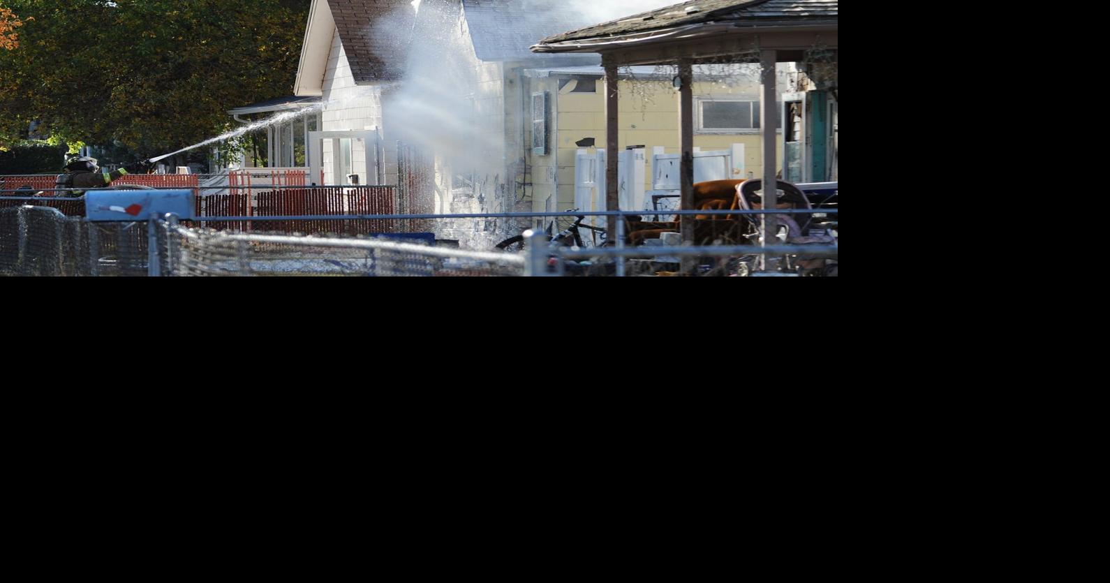 Fire destroys South Side home next to house involved in April explosion