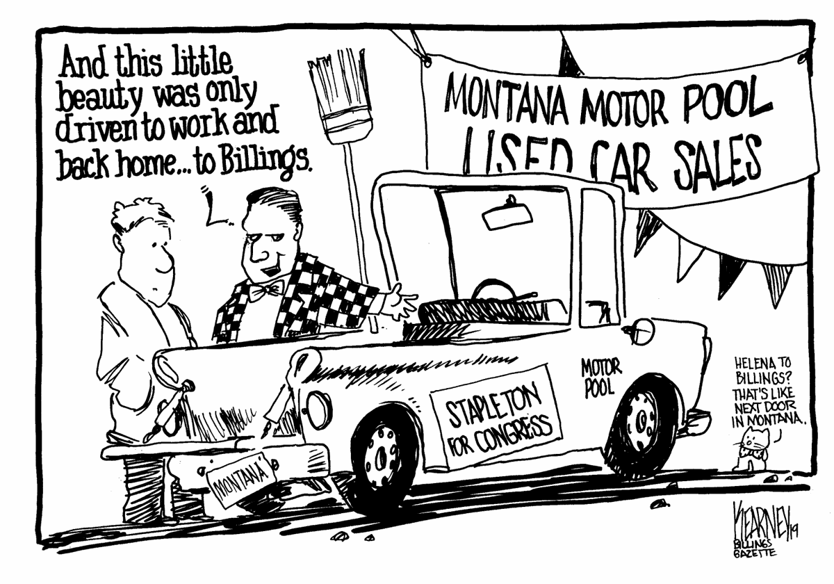 Stapleton's motor pool misuse
