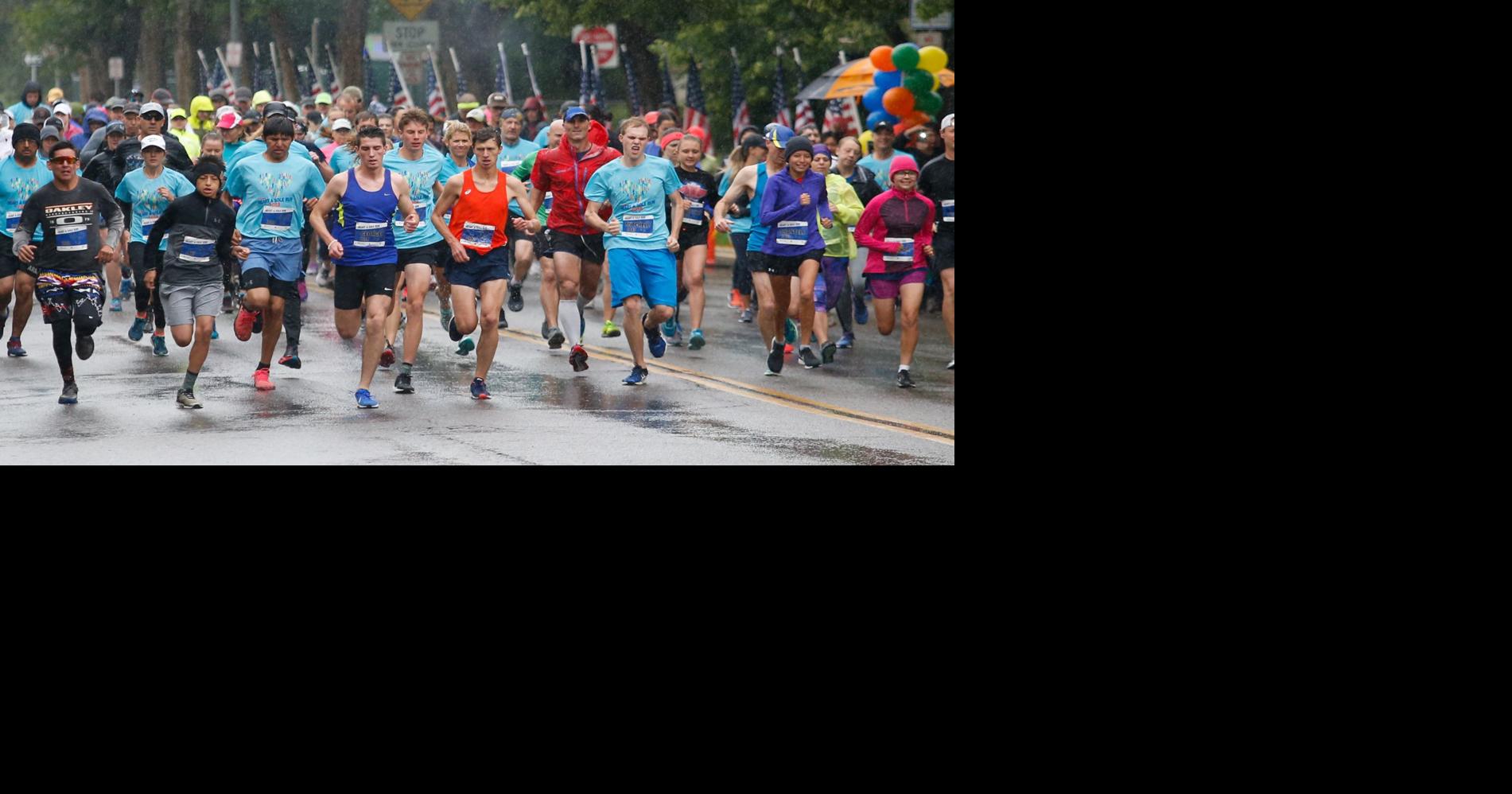 Rain doesn't stop Billings runners, walkers from taking part in annual