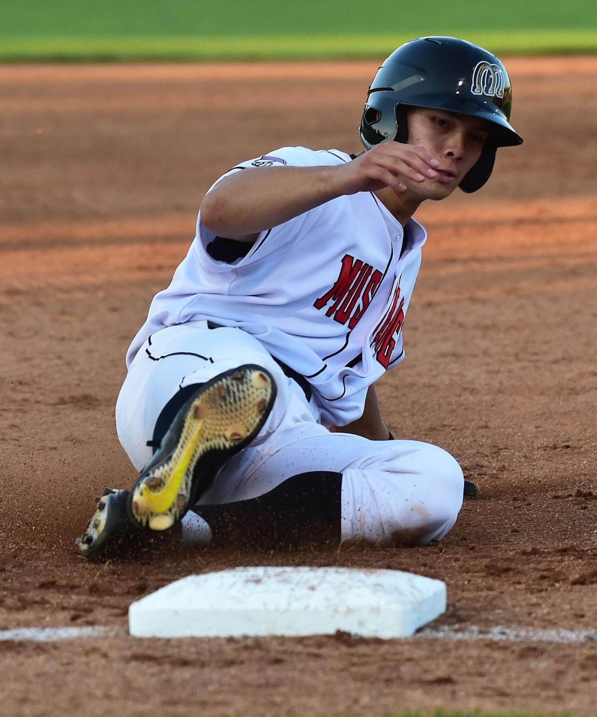 Mustangs outfielder Stuart Fairchild