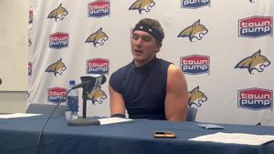 Patrick Duchien after Montana State’s win over Northern Arizona